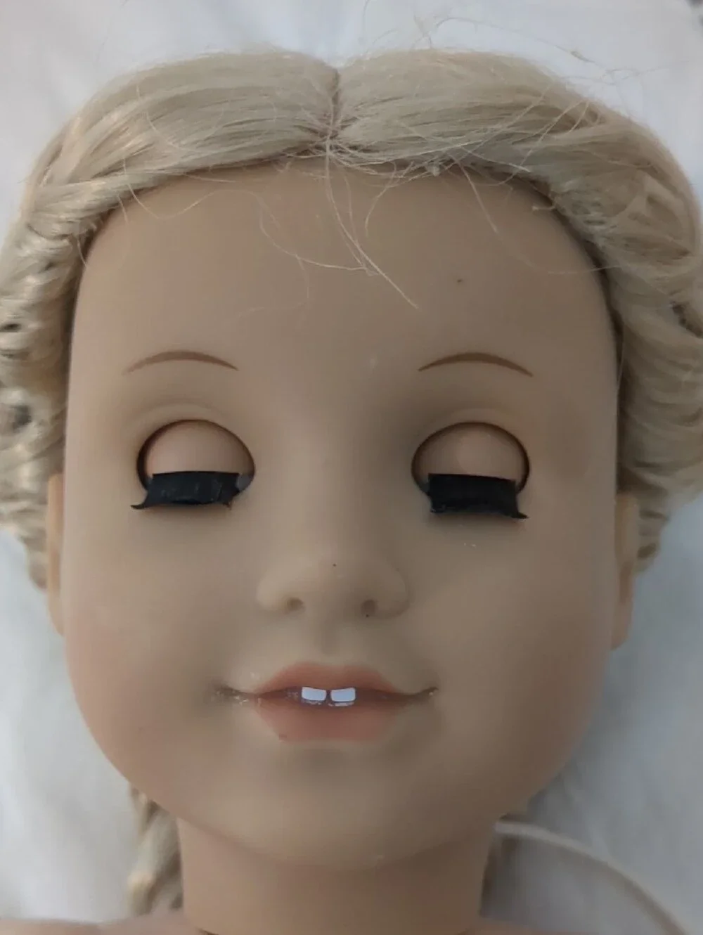 American Girl Doll with Blonde Hair Brown Eyes